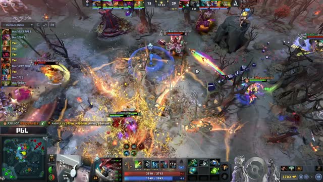 PSG.LGD gets 2 kills!