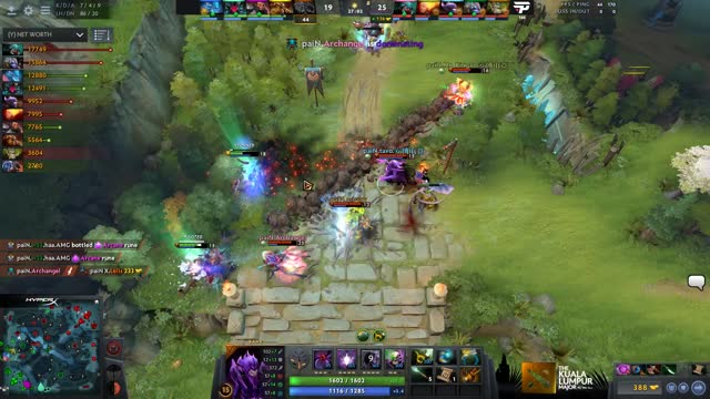 w33 gets a double kill!