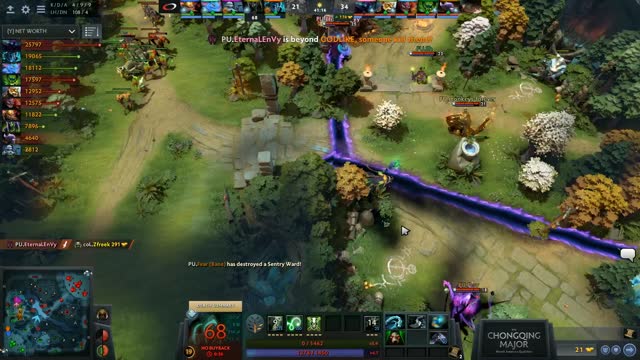 Fnatic.EternaLEnVy gets a triple kill!