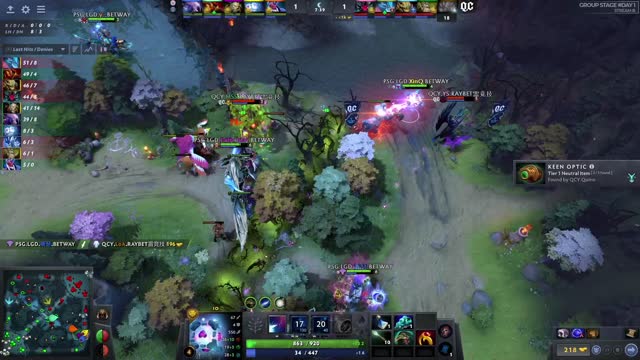 PSG.LGD gets 2 kills!