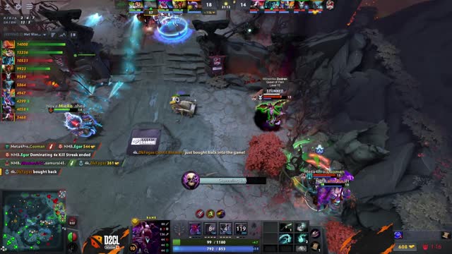 Cooman gets a double kill!