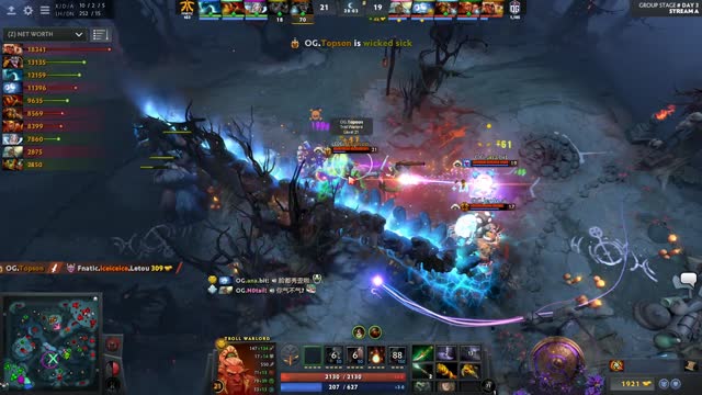 OG.Topson kills Fnatic.iceiceice!