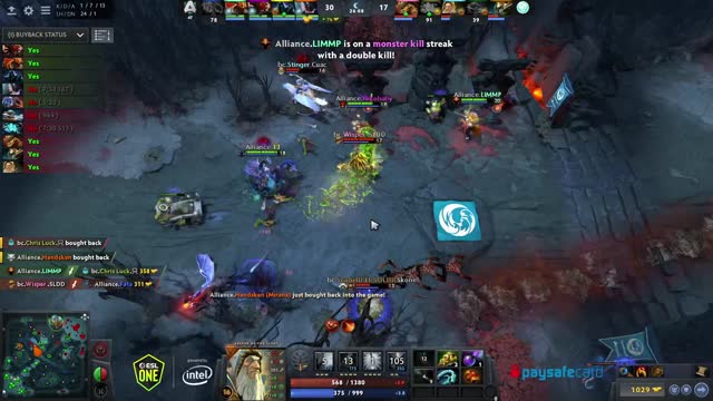 Alliance.Limmp gets a double kill!