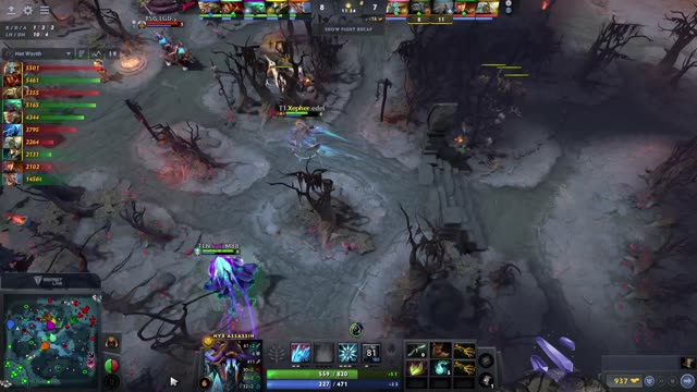 T1.Xepher kills PSG.LGD.y`!