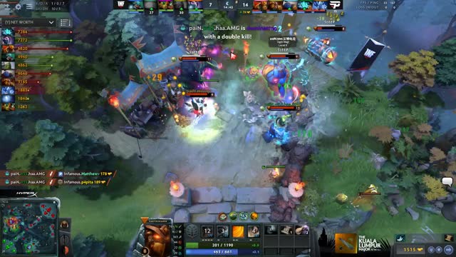 w33 gets a double kill!