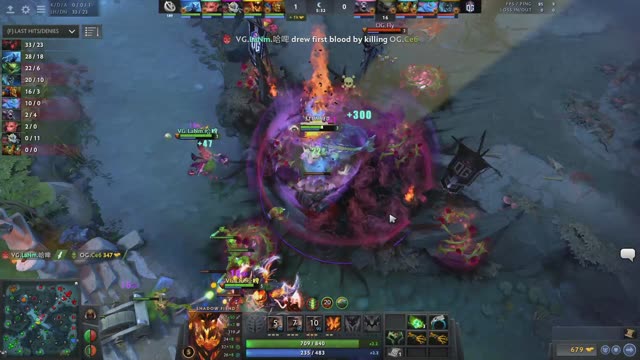 VG.LaNm takes First Blood on OG.7mad!