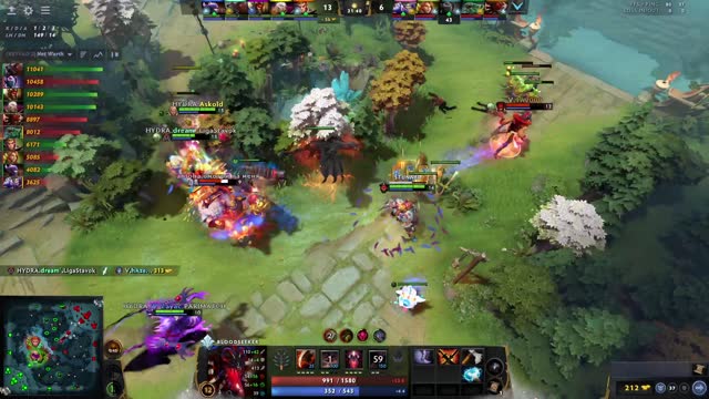 dream` gets a double kill!