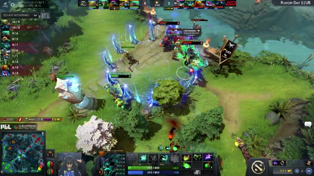 LGD gets 2 kills!