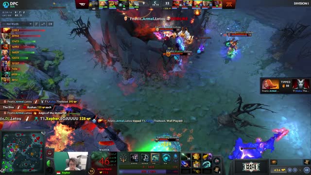 Armel gets a triple kill!