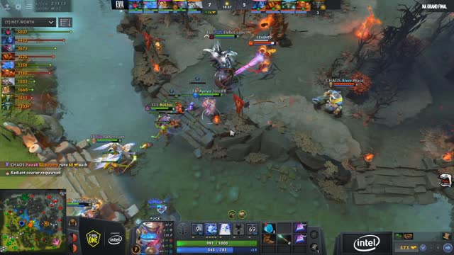 EG.Arteezy kills Newbee.CCnC!