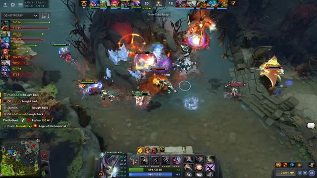 Fnatic.EternaLEnVy's triple kill leads to a team wipe!