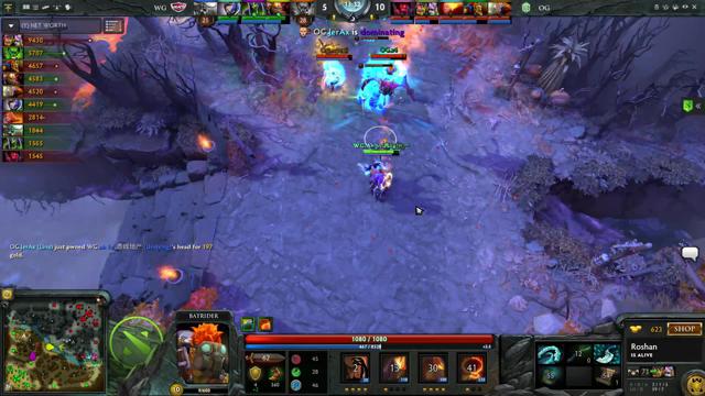 OG.JerAx gets a double kill!