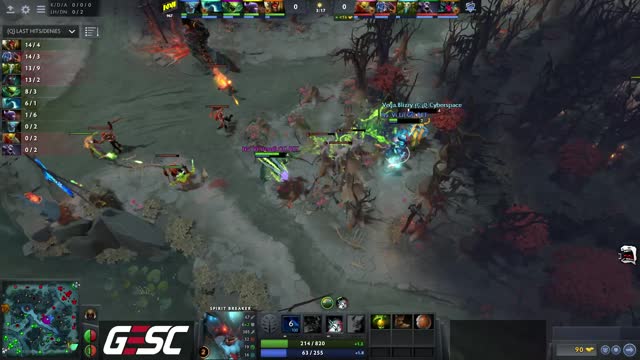 Na`Vi.Dendi takes First Blood on Vega.Blizzy!