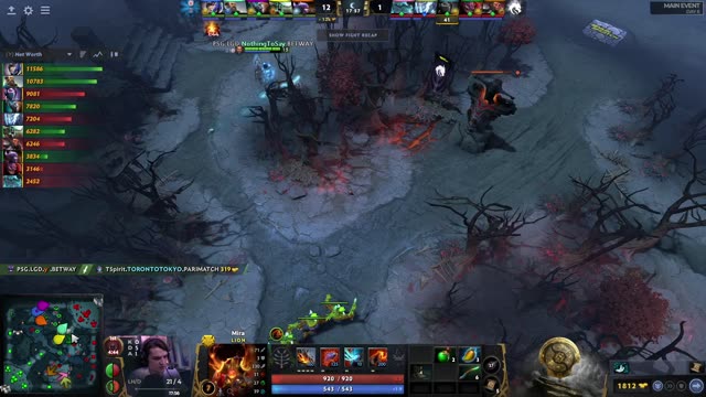 PSG.LGD gets 2 kills!