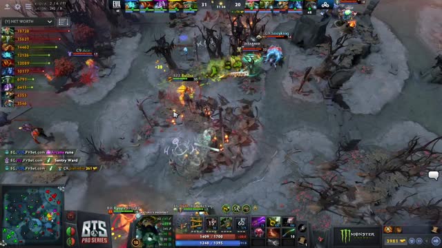 EG.Arteezy kills Newbee.PieLieDie!