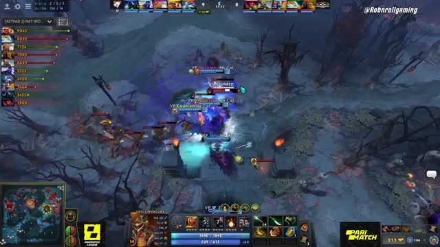 Na'Vi.Zayac kills mouz.SsaSpartan!