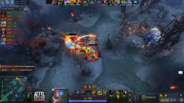 Newbee.CCnC gets a double kill!