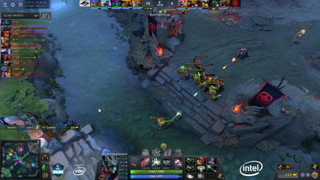 Secret.Puppey gets a double kill!