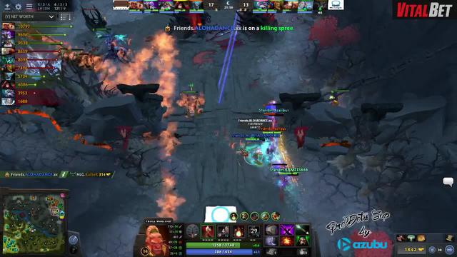 Vega.ALOHADANCE gets a triple kill!