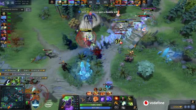 Fnatic.Abed gets a triple kill!