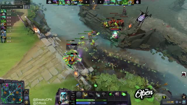 topson takes First Blood on OG.JerAx!