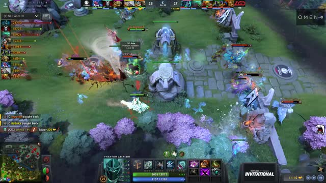 LGD gets 3 kills!