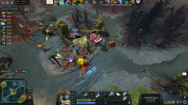 SG.Liposa takes First Blood on EG.Misery!