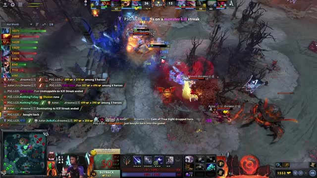 PSG.LGD and Aster trade 3 for 3!