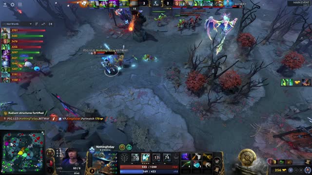 PSG.LGD gets 2 kills!