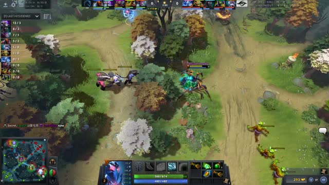 Liquid.MATUMBAMAN takes First Blood on Secret.Nisha!