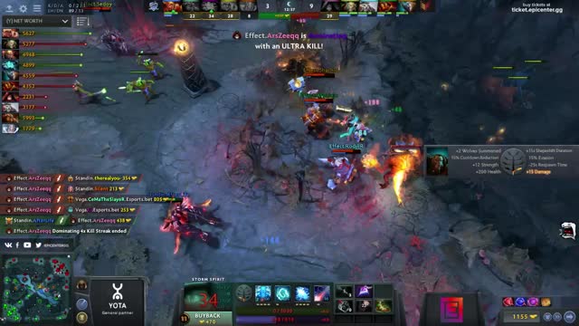 ArsZeeqq's ultra kill leads to a team wipe!