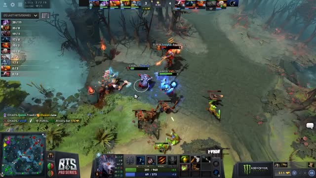 Newbee.Yawar gets a double kill!