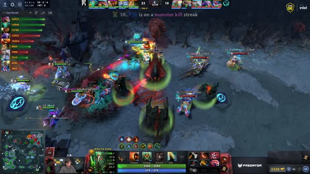 Arteezy kills ThunderP.Sacred!