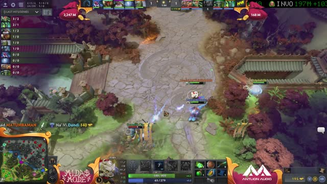 Liquid.MATUMBAMAN kills Na`Vi.Dendi!