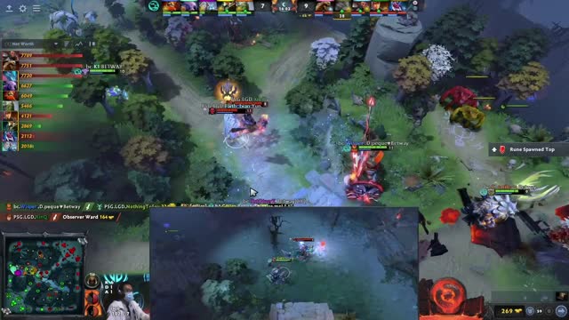 PSG.LGD.Ame gets a double kill!