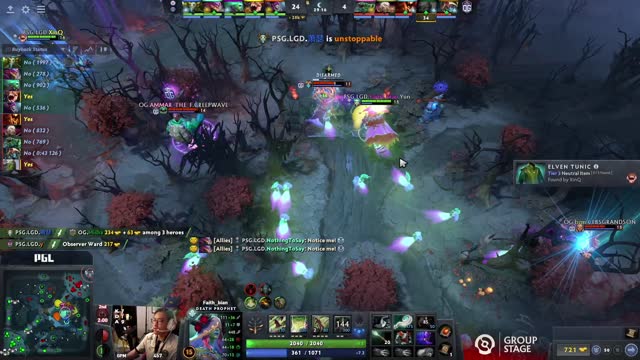 PSG.LGD.Ame gets a double kill!