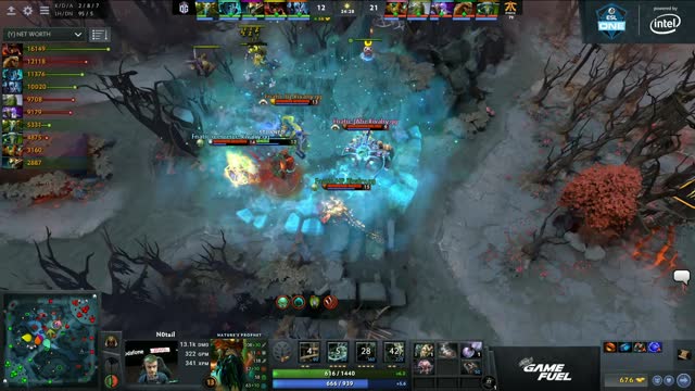 Fnatic.Dj kills OG.N0tail!