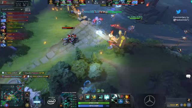 Ferocious Seer gets a triple kill!