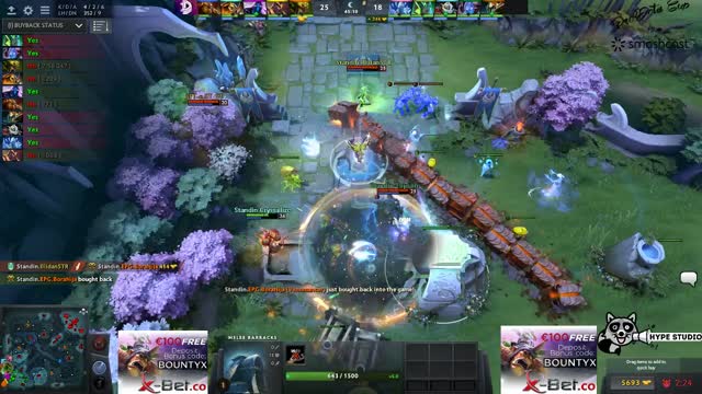 topson gets a triple kill!