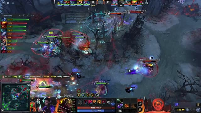 PSG.LGD gets 2 kills!