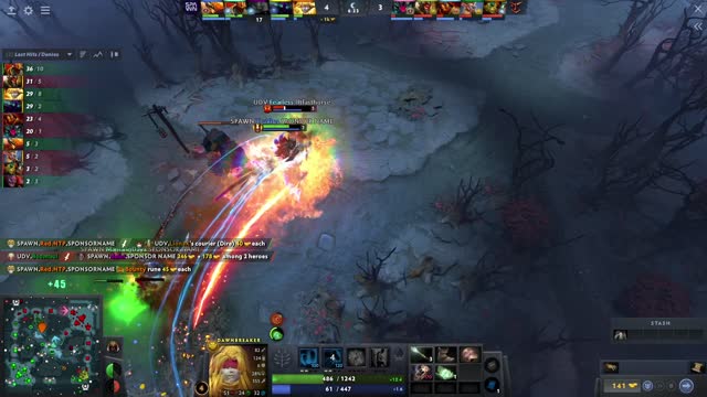 SPAWN and UDV trade 1 for 1!