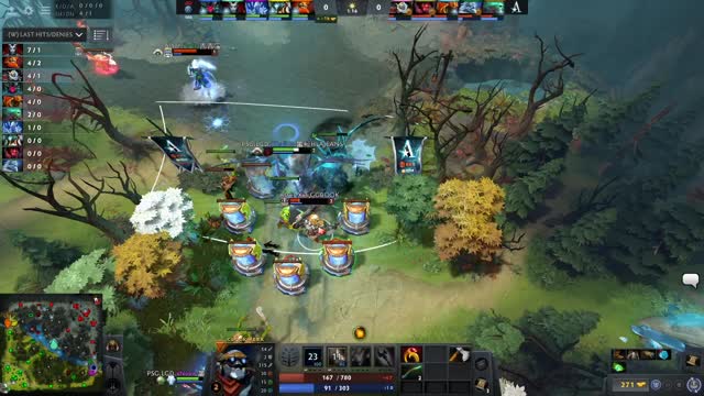 PSG.LGD.Chalice takes First Blood on Aster.Xxs!