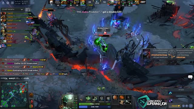 VP teamwipes TNC!