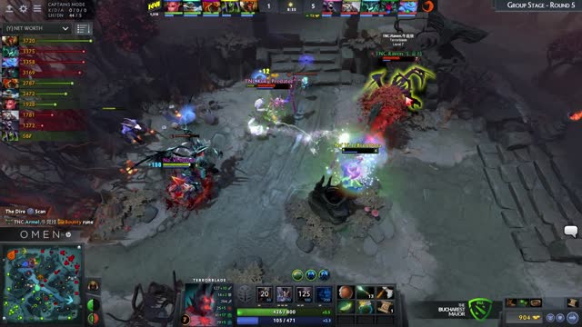 TNC.Raven kills Na`Vi.LeBronDota!