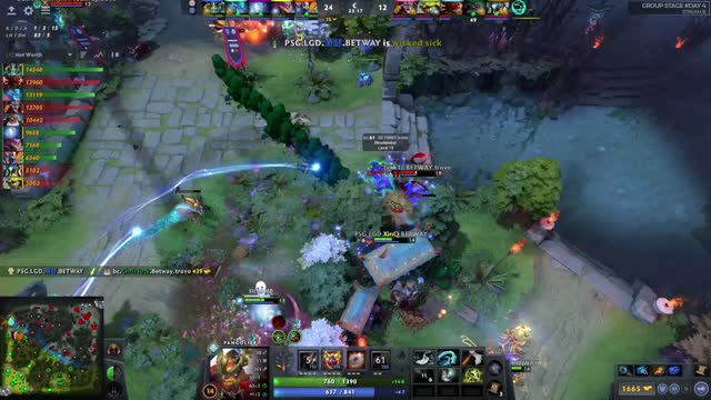 PSG.LGD.Ame gets a double kill!