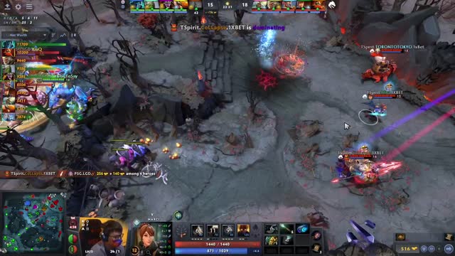 TSpirit.Collapse kills PSG.LGD.y`!