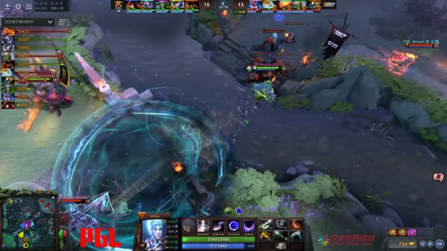 Fnatic.Universe kills TNC.Kuku!