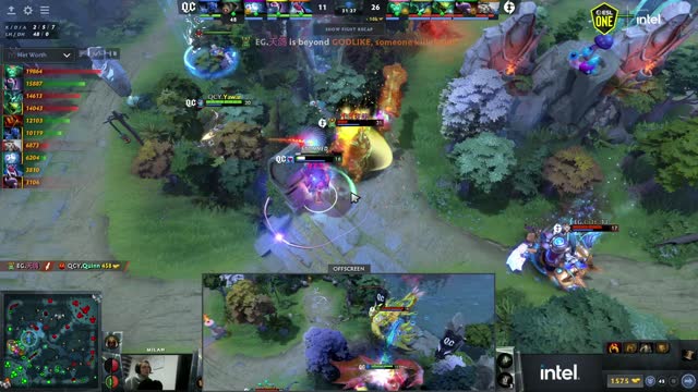 Arteezy gets a double kill!