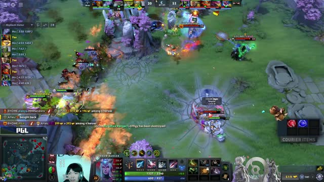 EHOME teamwipes Aries!