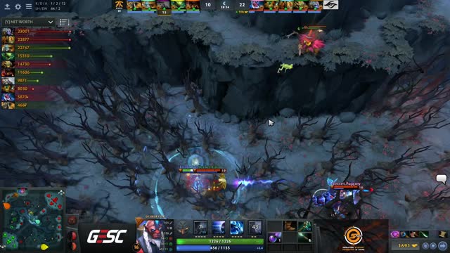 Secret.MidOne kills Fnatic.PieLieDie!